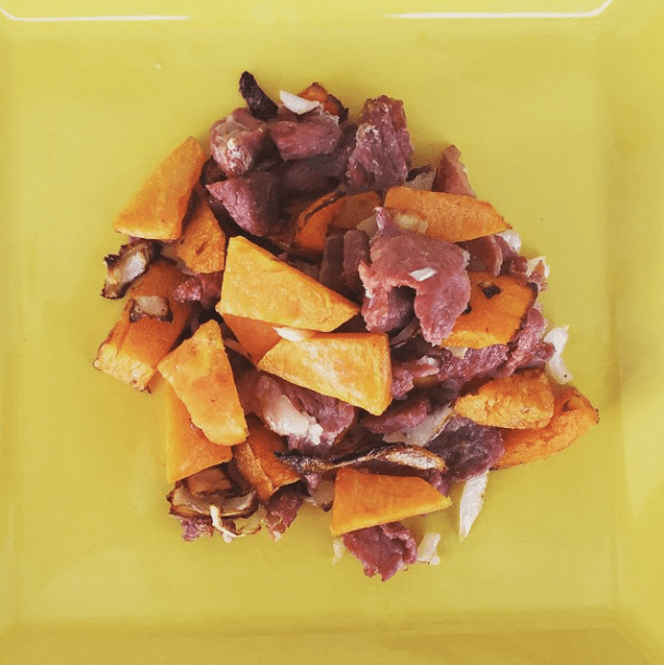 Shredded Beef and Pumpkin