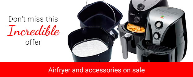 Airfryer and accessories on sale